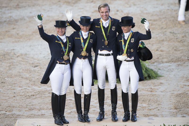 RIO2016: Germania oro a squadre