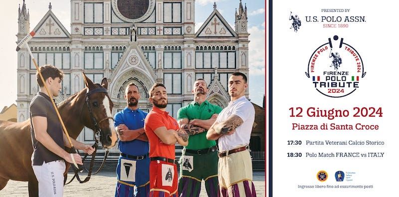 Tutto pronto per il “Firenze Polo Tribute at Piazza di Santa Croce”