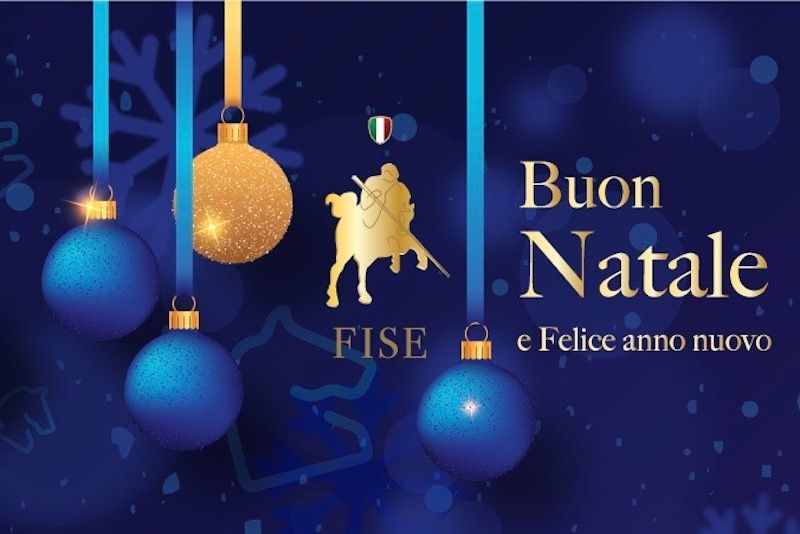 Buon Natale e felice anno nuovo dalla FISE