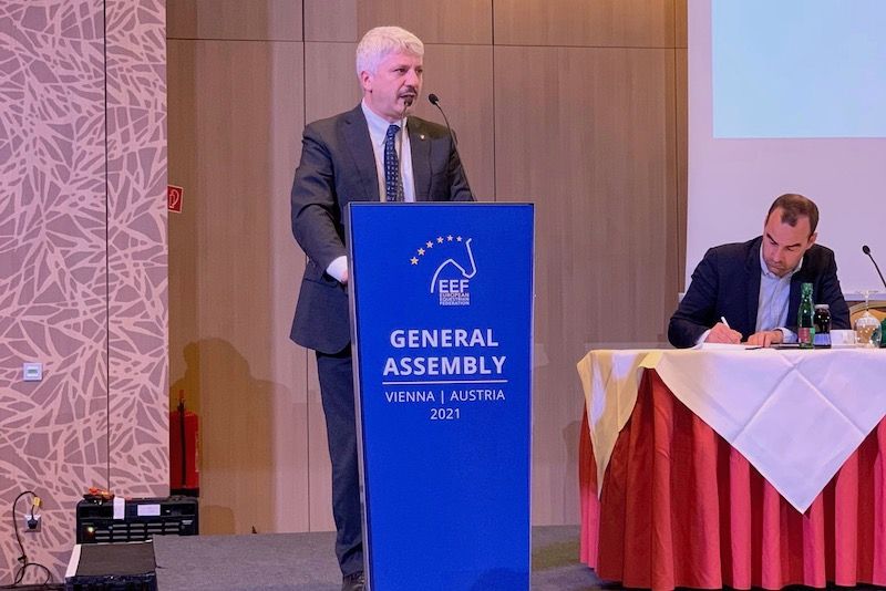 Simone Perillo eletto nel board della European Equestrian Federation