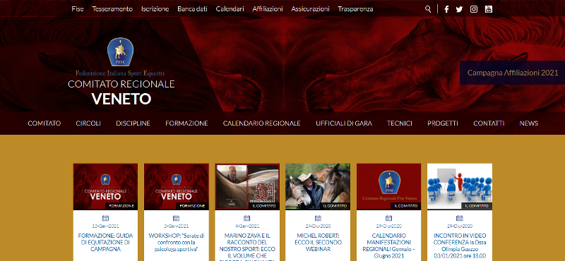 Comunicazione Fise 2.0: arrivano Calabria e Veneto  