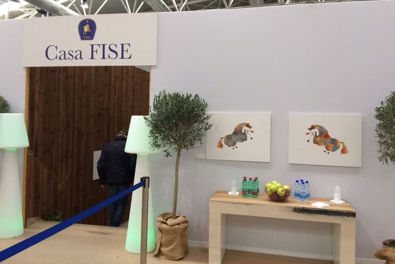 Cavalli a Roma, l'arte figurativa in Casa Fise
