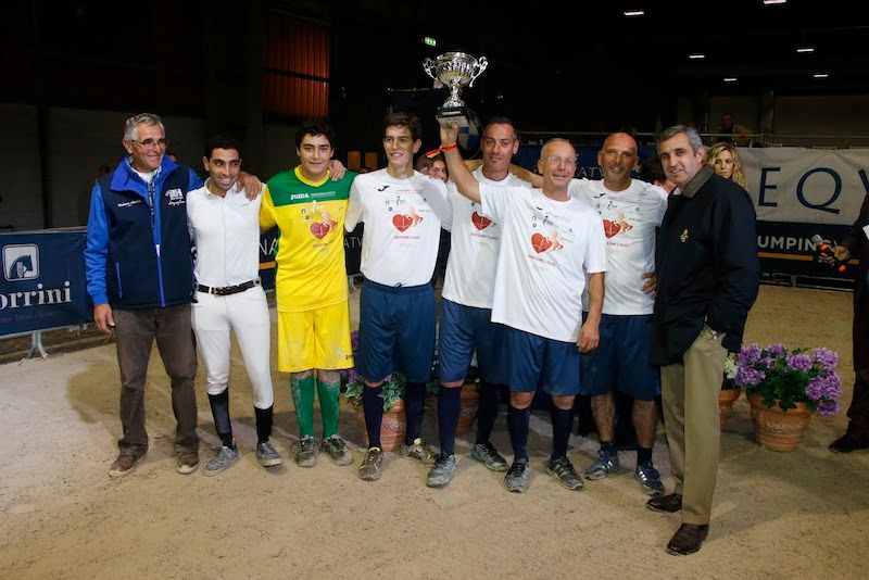 Fieracavalli 2017: Sport e solidarietà. Successo per la partita della nazionale Equitazione sport e salute