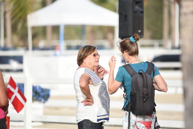 Mariette Whitages ci parla dell’Italia e del dressage