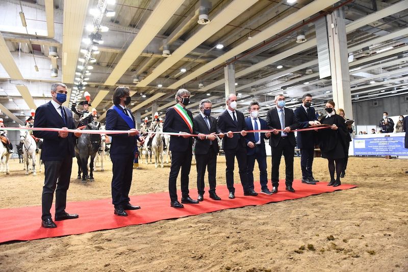 Fieracavalli 2021 inaugurata alla presenza delle autorità