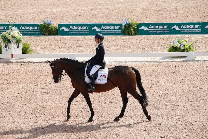TRYON2018: Paradressage. Nel Team Test Sara Morganti oltre il 75%