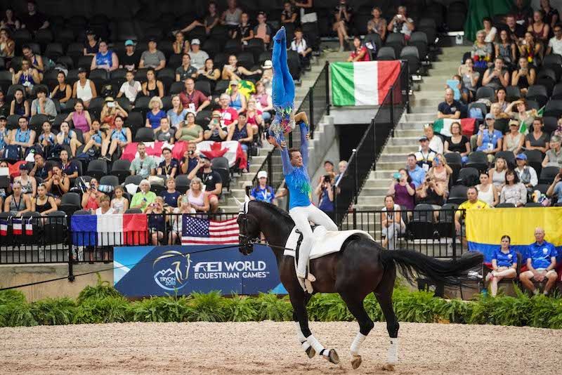 TRYON2018: Volteggio. Grande esordio per il Pas de deux azzurro