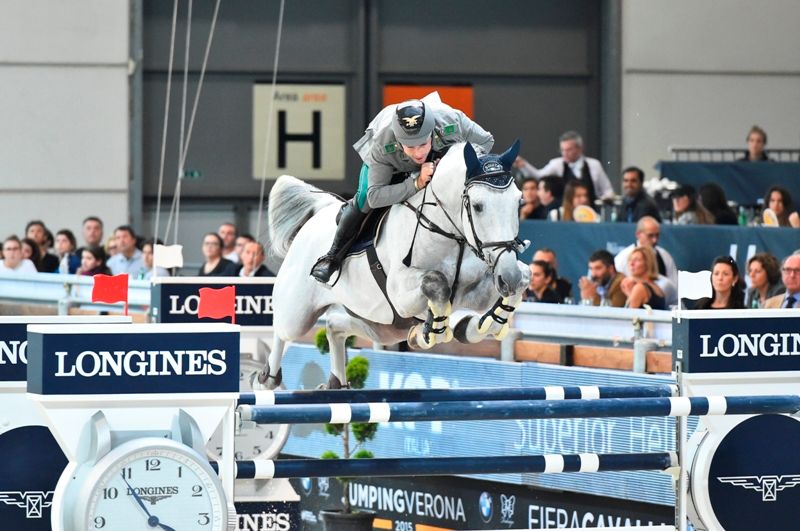 Gaudiano al “Saut Hermès au Grand Palais”