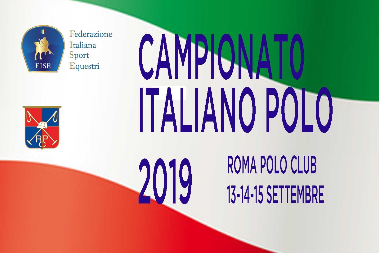 Scatta il Campionato Italiano al Roma Polo Club