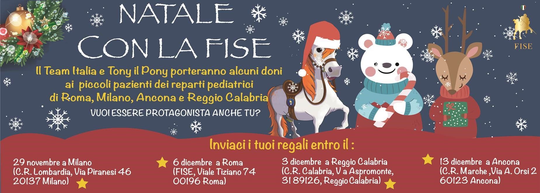 Natale con la FISE 2019