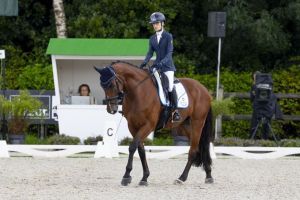 sara morganti   paradressage  fei   leanjo de koster rid